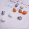 Accesorios de Resina para Manualidades Joyería Huevos Mini Huevos de Pato Huevos de Codorniz Pegamento de Crema Funda para Teléfono Móvil Pasador Adornos Creativos Lote