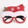 Monturas de Gafas Navideñas Transfronterizas, Sombreros, Muñecos de Nieve, Renos, Árboles de Navidad, Coronas de Papá Noel, Decoraciones para Fiestas Navideñas
