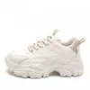 Zapatos de Malla Transpirables tipo Papá para Mujer, Novedad Versátil Popular Primavera y Otoño 2026 Tenis Casuales Blancos de Suela Gruesa