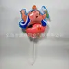 Balão com clipe grande haste de arraste de alumínio portátil Sanrio desenho animado fofo brinquedos infantis barraca de mercado noturno atacado