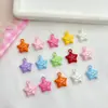 Pendente Colorido de Liga Metálica com Rosto Sorridente de Estrela Tinta Spray Dopamina DIY Acessórios de Joias Feitos à Mão Pulseira Corrente de Celular Material