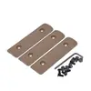 Hoja de Guardamanos Keymod Accesorios de Plástico Modificados Hoja Envolvente Espina de Pez Hoja de Protección para Manos 3 Piezas de Tiras para Guardamanos