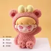 Peluche de Cuerpo Entero Influencer Hermana Mayor Puesto Callejero Artículos Pequeños Celebridad de Internet Lindo Joyería de Resina DIY Accesorios Adornos para Coche Ins