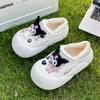 Pantuflas de Algodón para Mujer Invierno y Otoño Pantuflas de Algodón Resistentes a la Suciedad Suela Gruesa para Exterior Antideslizantes Dormitorio de Estudiantes Pantuflas Cálidas de Luna