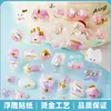 Pegatinas 3D en Relieve Transfronterizas Personalizadas con Pingüinos y Vida Marina, Pegatinas Tridimensionales para Decoración de Fundas de Teléfono, Lindas Pegatinas de Cristal