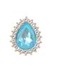 Gota de Agua Moca Encaje de Diamantes de 6 Colores Aleación Accesorios diy Accesorios para el Cabello Nupcial Ropa Materiales Hechos a Mano Suministro Directo