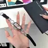 Adecuado para Correa de Pulsera Xiaomi 11 con Pedrería Diseño de Gato Kt, Correa de Reloj de Cuero Linda y Lujosa para Xiaomi 8/9/Nfc