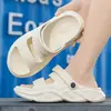 Novas sandálias de verão masculinas para uso externo, casuais e duráveis, com toque confortável, adequadas para motoristas, dirigir, lazer, esportes e uso na praia.