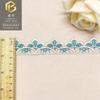 Color encaje verde seda poliéster accesorios cheongsam para mujer en stock 2.5cm bordado para niños Barbie encaje