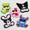 Em Estoque Popular Infantil Fofo e Versátil Desenho Animado Sanrio Carimbo de Plástico Carimbo de Borracha Macia Criativo Calçados com Furos Charms para Sapatos