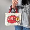 Bolso de Lona de Moda para Mujer 2026 Nuevo Modelo Bolso Tote Bolsa para Lonchera Minibolsa de Mano Bolsa para Almuerzo de Estudiante y Viajero al por Mayor