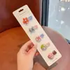 Presilhas de cabelo para bebês e crianças pequenas que não danificam o cabelo, presilhas de cabelo fofas de desenho animado, presilhas de tecido requintadas para meninas, acessórios de cabelo