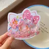 Ligas para el Cabello de Niña Kuromi Dibujo Animado Cuerdas de Cabello Coloridas para Niños, Alta Elasticidad, Gomas Elásticas No Dañinas, Accesorios para el Cabello
