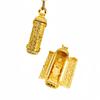 O mesmo estilo de ouro de areia antigo incrustado com diamantes na loja de ouro para abrir a porta para o pingente do Deus da Riqueza. Novo Chinoiserie Estilo Tendência Nacional Deus da Riqueza Pingente Atacado