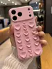 Adequado para Apple 17 Pro Max, capa de celular de tela grande sem bordas com suporte de ventosa, capa de resfriamento anti-queda para iPhone 17