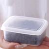 Caja refrigerada para refrigerador de cocina, caja de embalaje para almacenamiento de verduras, mini caja de almacenamiento portátil para granos y cebollas para el hogar