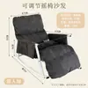 Mecedora Sofá Perezoso, Sillón Reclinable Engrosado y Reforzado, Silla de Lujo Ligero con Respaldo Ajustable, Sillón Reclinable de Ocio para Balcón en Casa