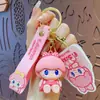 Llavero Original de Cerdita de Dibujos Animados Moderno y Exquisito Colgante para Mochila Escolar de Pareja Llavero de Coche Regalo Venta al por Mayor