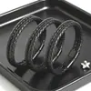 Pulsera Tejida de Cuero para Hombre Transfronteriza Europea y Americana Pulsera Sencilla Versátil de Acero Inoxidable Joyería de Moda Individualista Stock de Fábrica