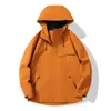 Chaqueta 3 en 1 para hombre y mujer de otoño e invierno, chaqueta con capucha, conjunto de dos piezas desmontable, adecuada para senderismo, camping y montañismo