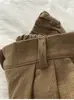 Pantalones Cortos de Algodón Lino Vintage Estilo Japonés para Mujer Verano Cintura Alta Pequeños Delgados Lino Pierna Ancha Casual Forma A Pantalones Cinco Puntos