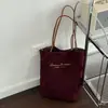 Bolso de Hombro de Pana de Doble Cara Nuevo para Mujer, Gran Capacidad, Versátil, Moderno, Retro, Estilo Casual, Bolso de Hombro para el Trabajo y los Viajes