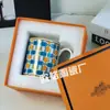 Caneca Simples e Moderna Personalizada Transfronteiriça Cerâmica para Homens e Mulheres Leite Casa Presente Copo de Água Xícara de Chá para Escritório