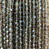 Cristal Natural de Alta Gama Ágata Piedra Facetada Cristal de Fresa Super Siete Cuentas Sueltas Pulsera DIY Accesorios de Joyería Cuentas