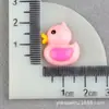 Accesorios para Manualidades de Tocados Pegamento de Resina para Manualidades Funda Pequeña Amarilla para Teléfono Móvil Infantil Accesorios para el Cabello de Dibujos Animados de Pato Material para Diadema Patito