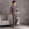 Pijama de Algodón Puro Yu Zhaolin para Hombre de Manga Larga Primavera y Otoño Fino Juvenil para Hombre Traje 100% Algodón Ropa para el Hogar