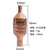 Sistema de bomba de calor de fuente de aire para aire acondicionado filtro soldadura cobre púrpura elemento de filtro de tamiz molecular con malla de filtro accesorios de refrigeración