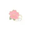 Broche distintivo exquisito color dopamina forma de flor sentido avanzado nicho divertido todo partido pin para ropa sombrero