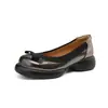 Zapatos Mary Jane Ultraligeros de Suela Gruesa para Mujer 2026 Estilo Nuevo Boca Baja Suela Suave Estilo Francés Gentil Zapatos de Ballet para Combinar con Faldas