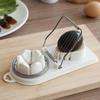 Cortador de Huevos de Doble Propósito, Herramienta Multifuncional para el Hogar Dos en Uno, Pelador de Huevos en Escabeche, Separador de Platos Elegante