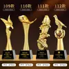 Trofeo de Cristal de Resina Nuevo 2025 Medalla Hecha a Medida Atmosférico de Gama Alta Creativo Campeón de Concurso de Canto Niños