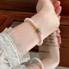 Pulsera de Perlas de Agua Dulce Naturales, Jade Azul Agua, Pulsera Vintage de Lujo Ligero, Nicho de Gama Alta al por Mayor para Transmisiones en Vivo