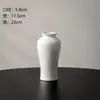 Vaso Estilo Ins Cerâmica Branca Flor Fresca Hidroponia Estilo Nórdico Arranjo de Flores Simples Recipiente para Flores Simples Sala de Estar Mesa de Jantar Flores Secas
