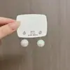 Brincos Coreanos Modernos de Pérola com Franjas Cravejadas de Diamante, Duas Formas de Usar, Fashion e Versáteis, Brincos Simples para o Dia a Dia