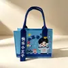 Bolsa de fieltro de dibujos animados para actividades de padres e hijos de regreso a clases, bolsa de recuerdo para celebración de los 100 días y fiesta de cumpleaños, bolsa de regalo de fieltro