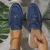 Chinelos Europeus e Americanos de Tamanho Grande para Primavera Atacado Meio Chinelos Novo Estilo Transfronteiriços Sapatos Preguiçosos Biqueira Externa 2026 Slip-ons Casuais
