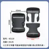 Hebilla de plástico de fábrica hebilla de doble ajuste hebilla para accesorios de equipaje hebilla para mochila calidad fuerte y duradera garantía de calidad