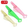 Enhebrador de Agujas de Plástico Enhebrador Rápido de Agujas para Máquina de Coser Accesorios de Costura para Ropa Enhebrador de Agujas Pequeño con Forma de Pez para Coser