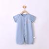 Mono de Bebé de Clase Alta de Manga Corta y Pantalón Verano Ropa de Bebé Recién Nacido Ropa para Gatear Algodón Pijama para Salir