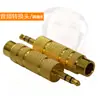 6.5 Macho para 3.5 Fêmea 6.5mm para 3.5mm Adaptador de Áudio Banhado a Ouro Microfone Fone de Ouvido Áudio