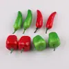 Pimiento de Verdura Espumado Pequeños Adornos DIY Hechos a Mano Accesorios para Fotografía Materiales de Decoración de Habitaciones Pequeños Accesorios