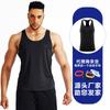 Chaleco de fitness para hombre, para entrenamiento muscular, holgado, fino, con letra I, para deportes de culturismo, ropa informal sin mangas, talla grande