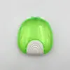 Caja de Almacenamiento para Retenedor de Brackets Dentales, Tipo Cáscara, Caja para Dientes, Caja para Dentadura Postiza, Tipo Empuje, Caja Transparente para Brackets, Portátil