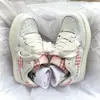Estilo Deserto Verão Popular Sapatos Ins Coreanos para Homens e Mulheres Respiráveis Tênis de Skate Nicho Americano Sapatos Pão Pato Mandarim para Mulheres