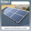 Soporte de panel solar de alta eficiencia, ahorro de energía, aleación de aluminio, soporte de panel solar fotovoltaico, piso de baldosas, soporte de central eléctrica tres