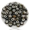 1 contas de cor olho de gato degradê 8X13 furo 5mm resina colorida furo grande com furo para passar fio pulseira DIY contas espaçadoras contas soltas acessórios